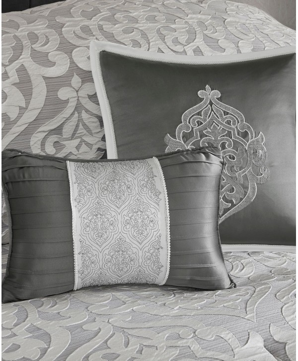 Jacquard 8-Pc. Comforter Set, Queen