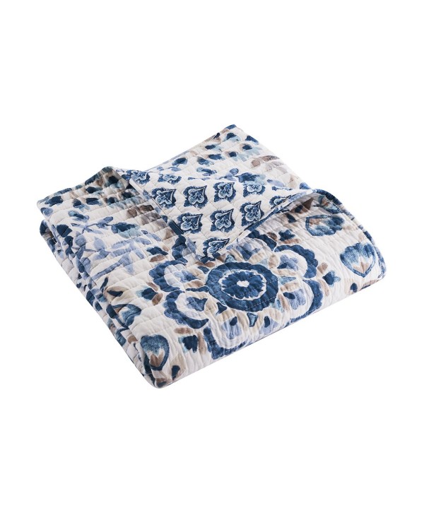 Floral Garden Quilted Throw, 50