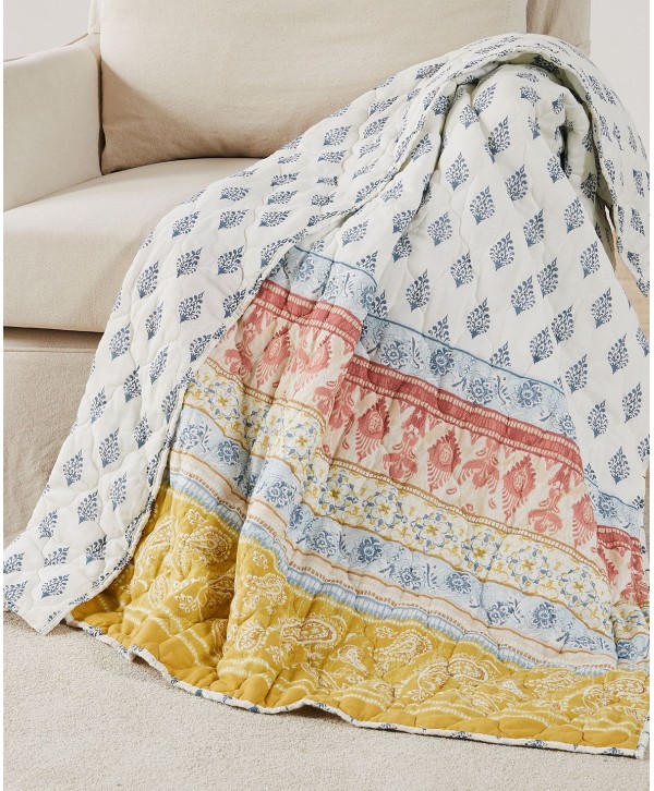 Inspired Reversible Quilted Throw, 50