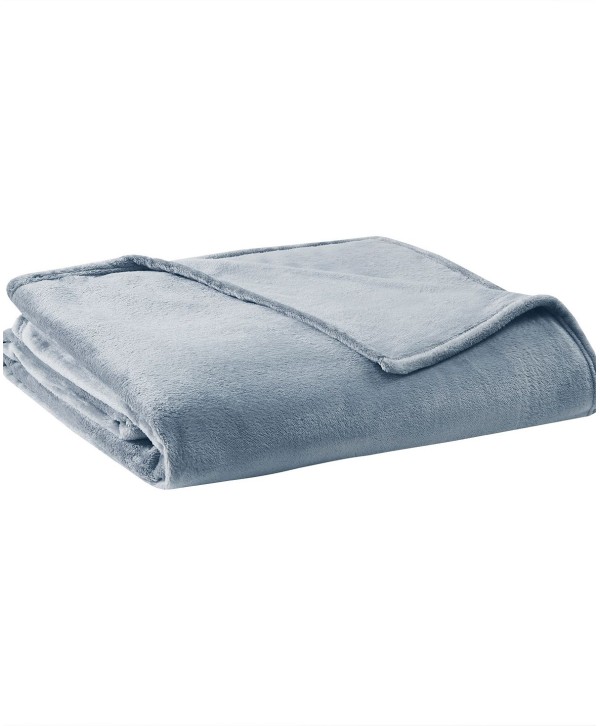 Microbial-Resistant Plush Blanket, Twin