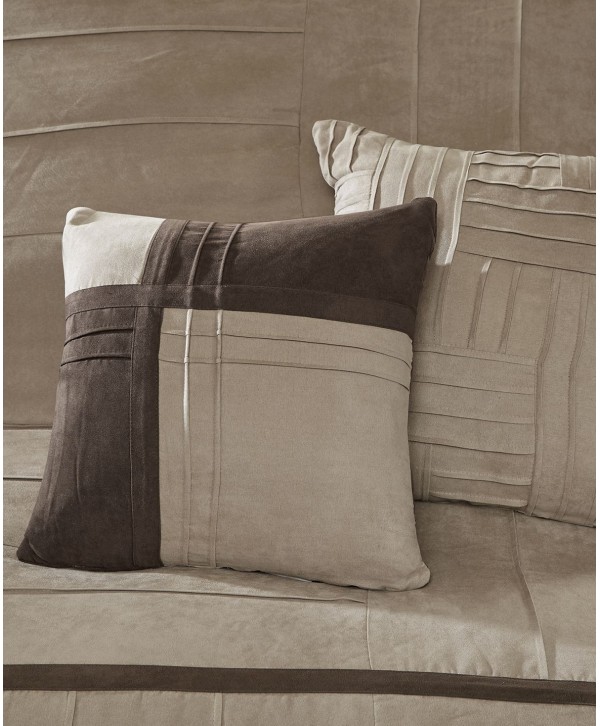 Faux-Suede 7-Pc. Comforter Set, Full