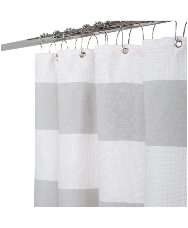 Jacquard Weave Shower Curtain