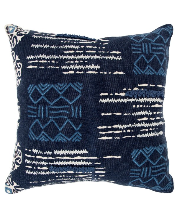 Geometrical Design Polyester Filled Decorative Pillow, 20