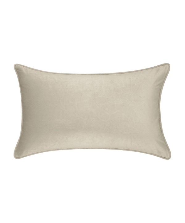 Beaded Embroidered Velvet-Textured Decorative Pillow, 20