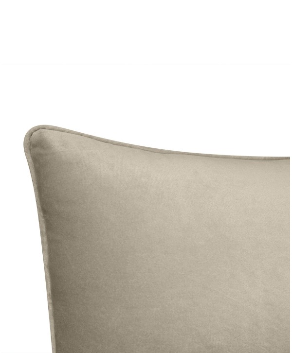 Beaded Embroidered Velvet-Textured Decorative Pillow, 20