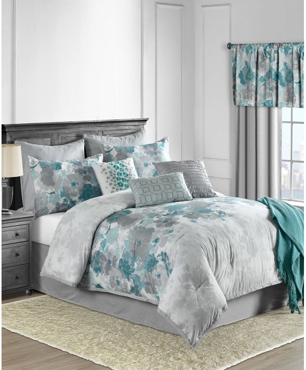 Queen Comforter Set, 10 Piece