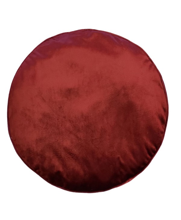 Velvet Round Floor Pillow, Round 24