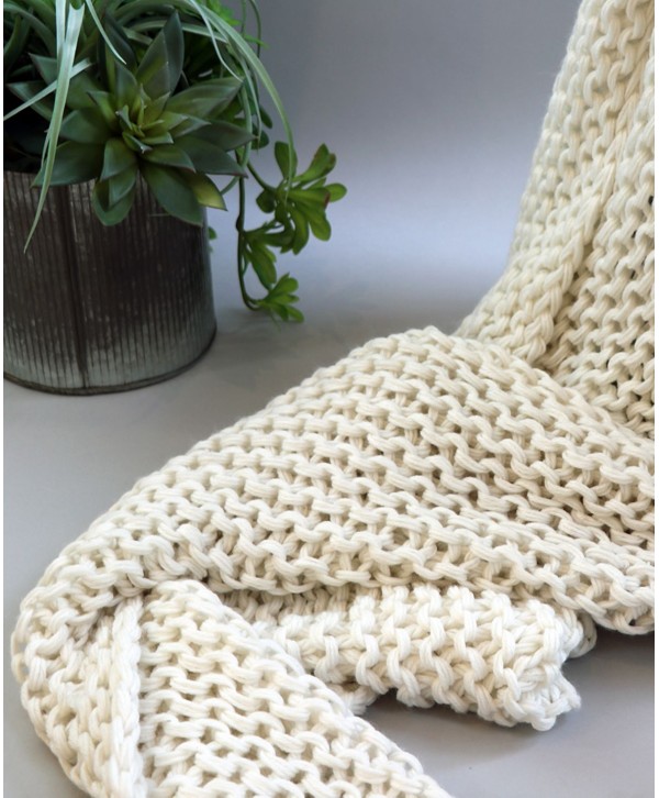 Chunky Knit Throw, 50