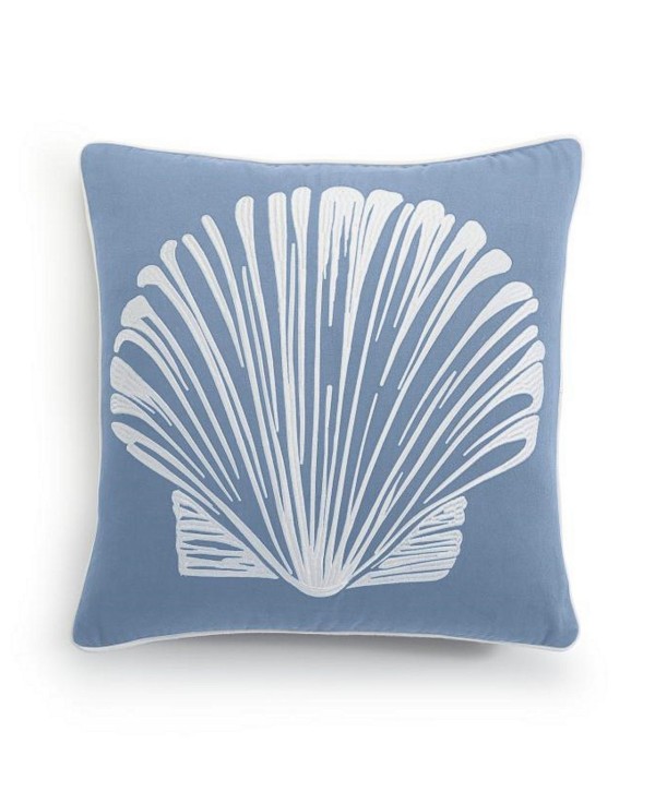 Sea Shells Decorative Pillow, 18