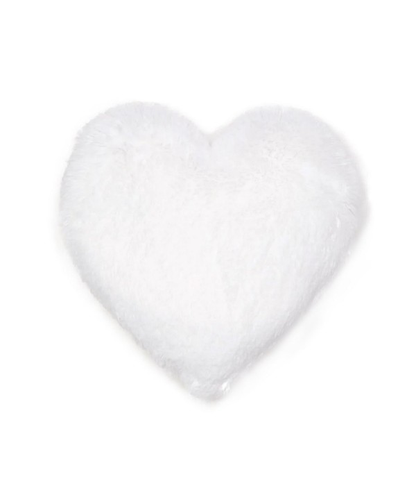 Heart Faux Fur Pillow, 16