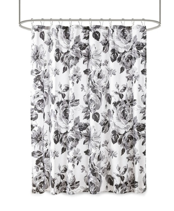 Floral Printed Shower Curtain, 72